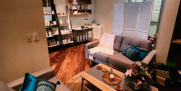 Serenity lounge Palm Cove, Vichy Shower Cairns, Mantra Amphora, Day Spa Queensland, Cairns, Body Beauty Treatments Palm Cove, Beauty Treatments, Waterlily Australia, Waterlily Day Spa